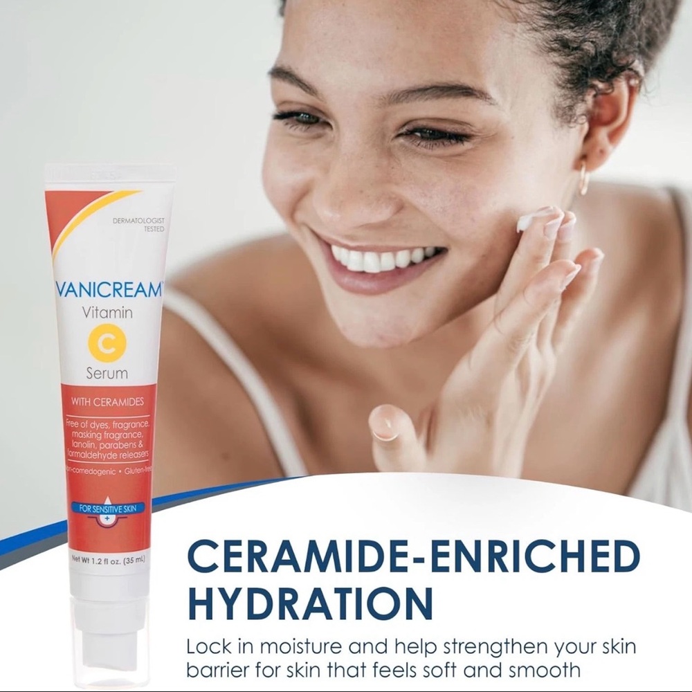 Vanicream Vitamin C Serum With Ceramides For Sensitive Skin 1.2 fl oz Lot Of 2 - Picture 8 of 8